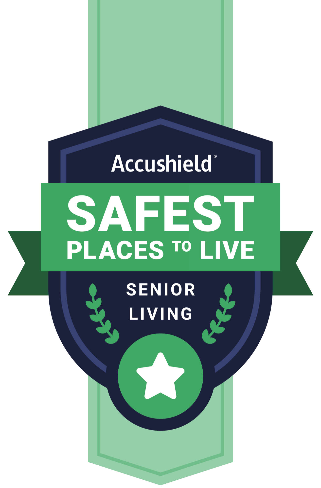 Safest Place to Live Badge